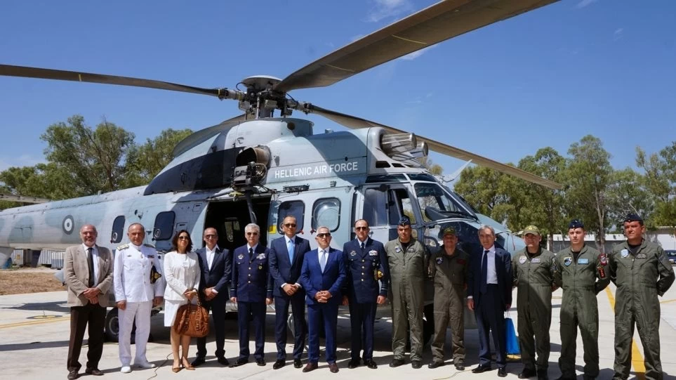 Με δωρεά επισκευάστηκαν τρία Super Puma της ΠΑ